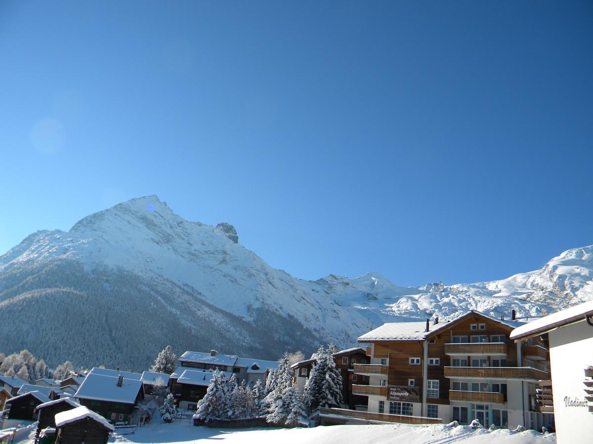 Sonnhusli Dachwohnung Saas Fee Exteriér fotografie